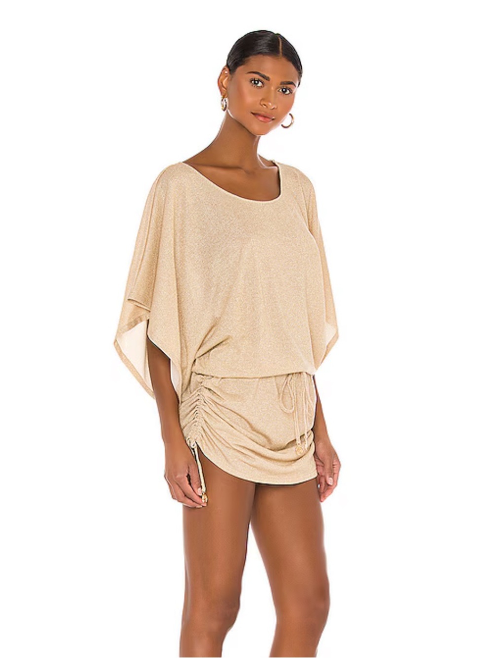 Cosita Buena South Beach Dress in Gold Rush Luli Fama